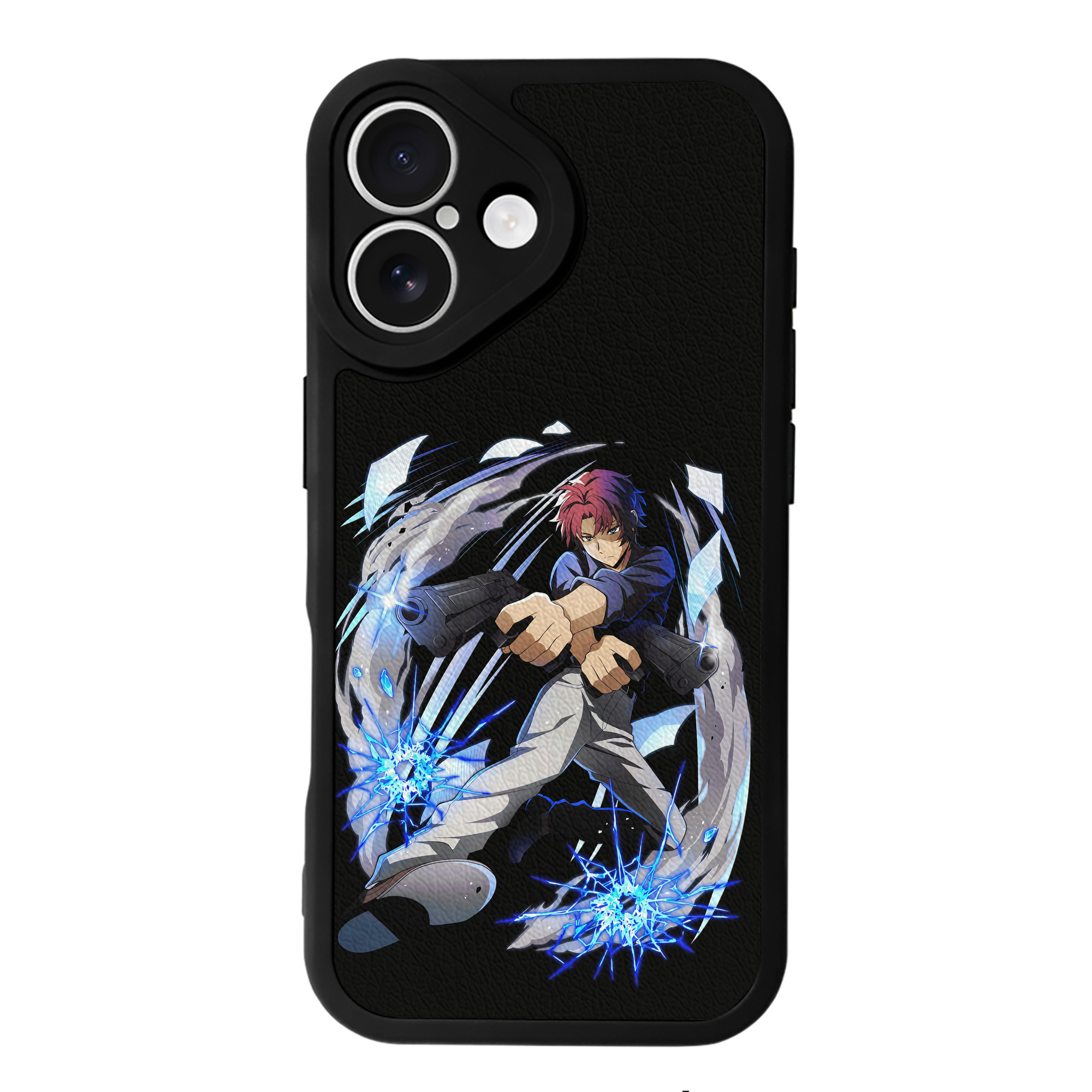 （画像用） 文豪ストレイドッグス Bungo Stray Dogs 【iPhone 16シリーズ対応】シリコンスマホケース（レザー調） 材質：シリコン